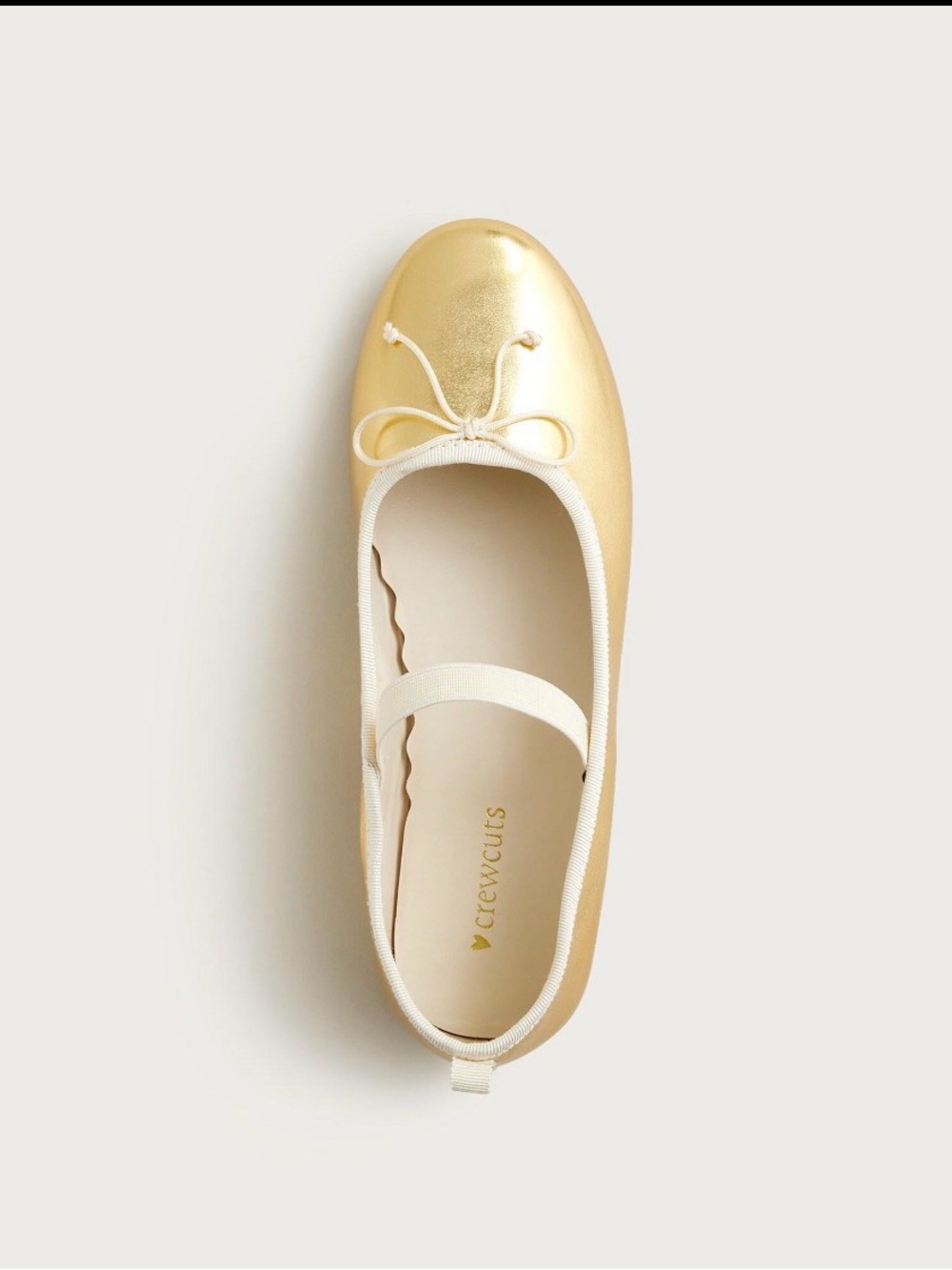 Crewcuts Shimmering Gold Kids Dress Shoes